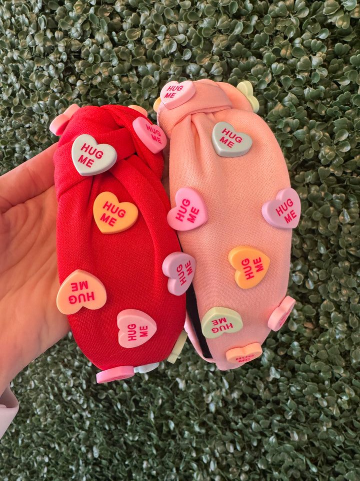 Conversation Heart Headbands