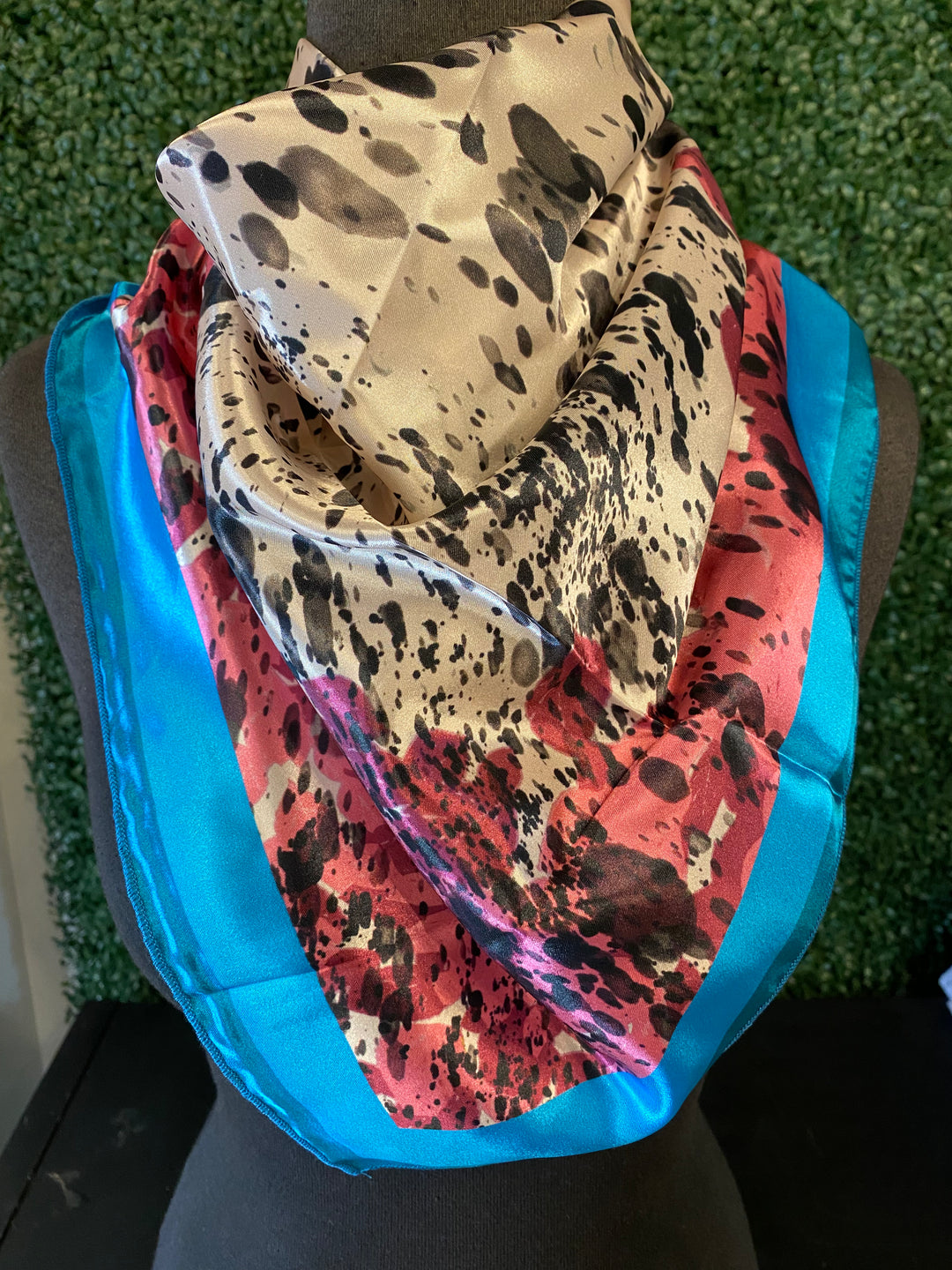 Cool Cowhide Wild Rag