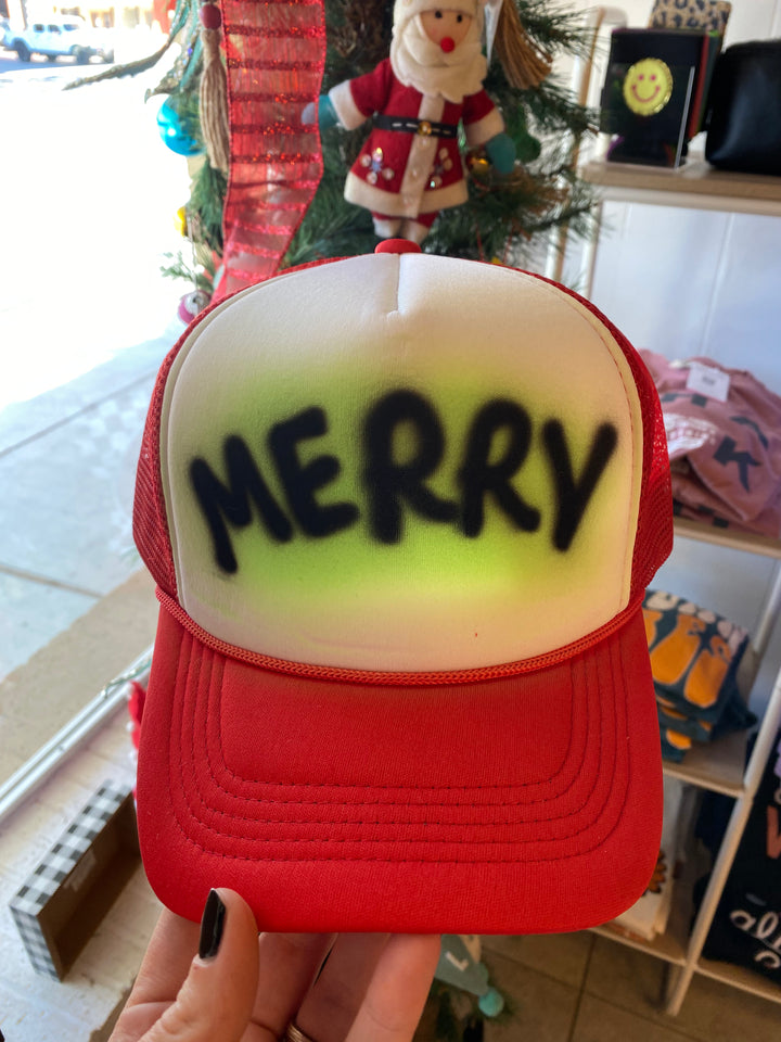 Merry Trucker Hat