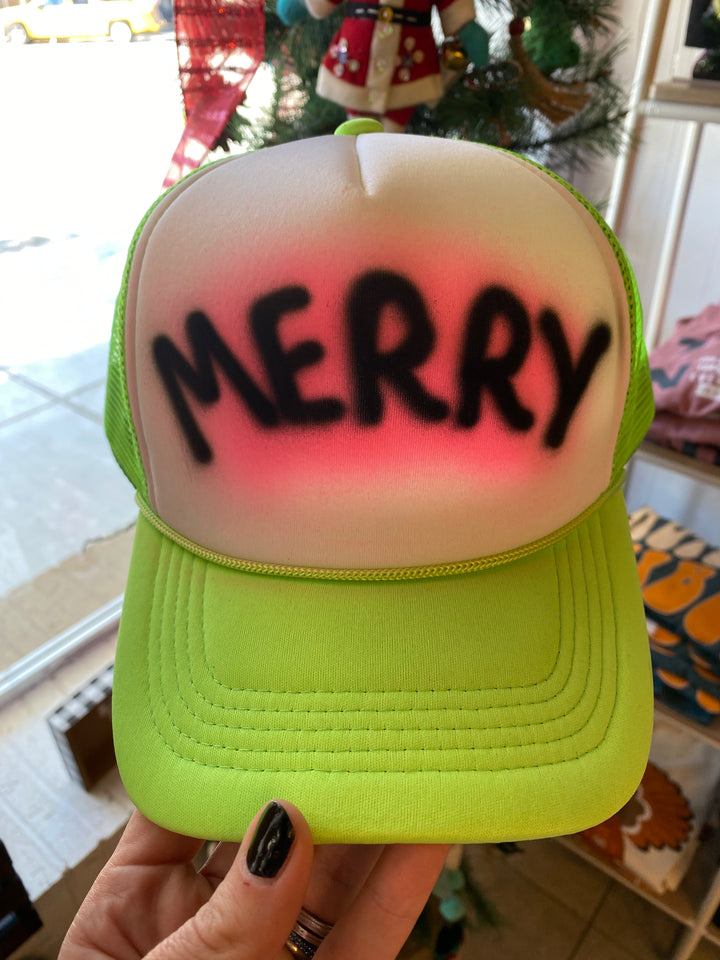 Merry Trucker Hat