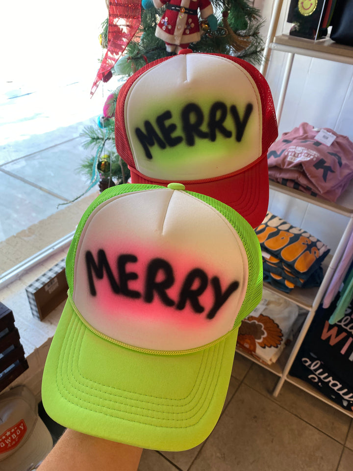 Merry Trucker Hat