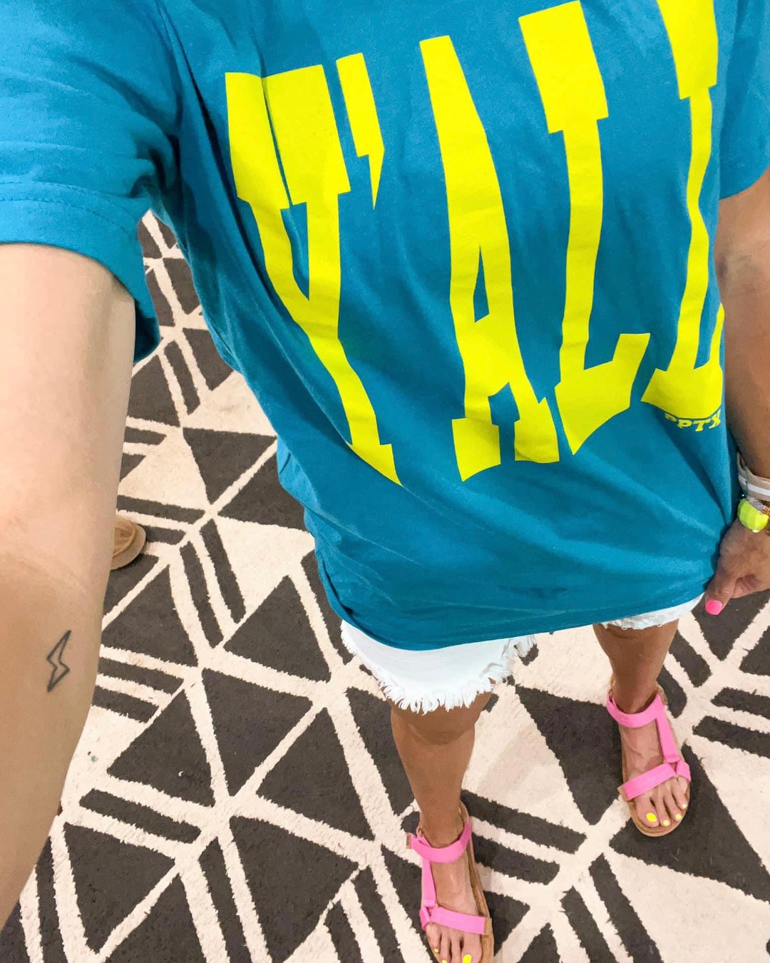 Y'all Neon Tee