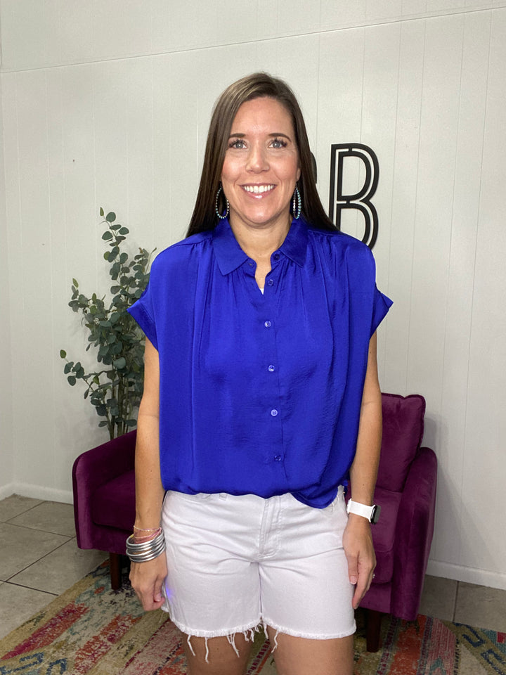 Olivia Top in Royal