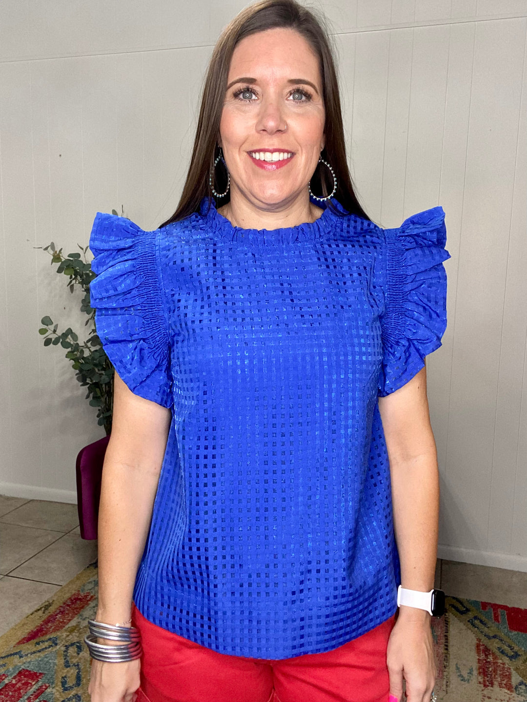 Bridget Top in Royal