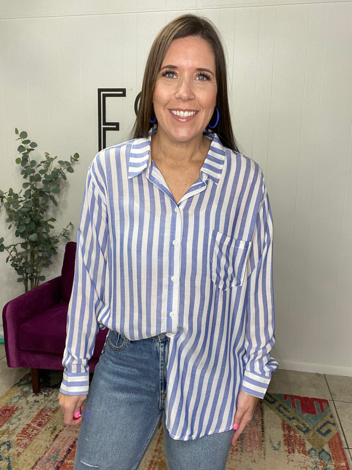 Alexa Top in Blue