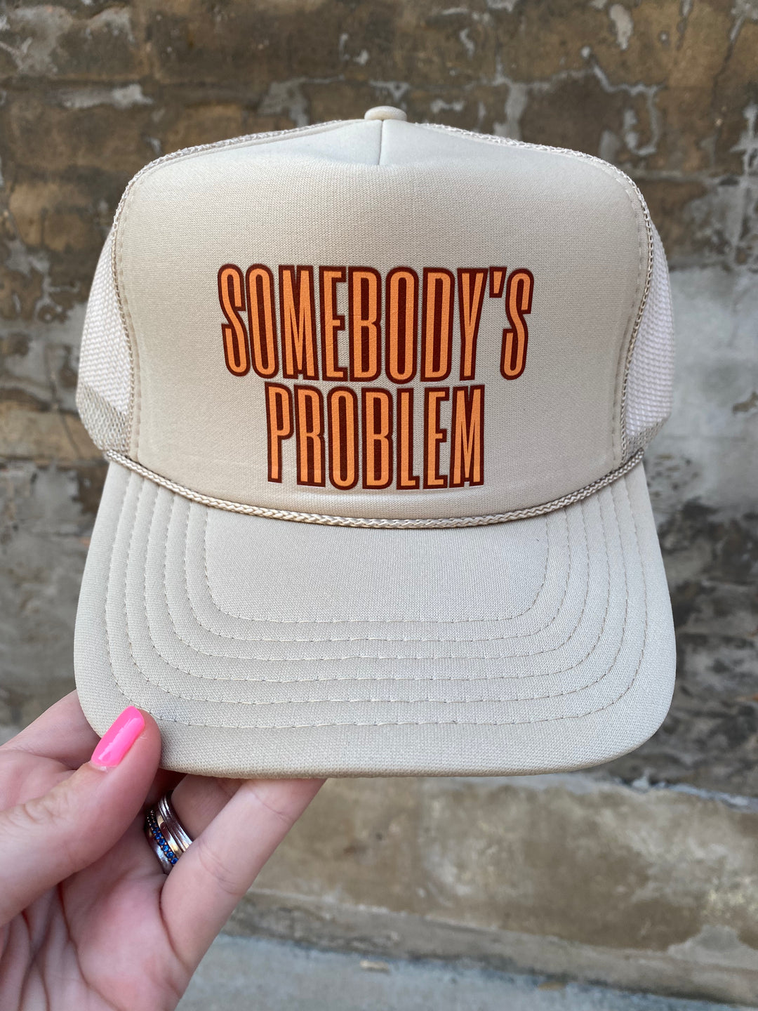Somebody's Problem Trucker Hat