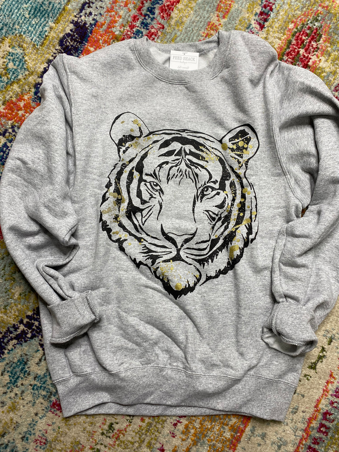 Tiger Sweatshirt - Grey