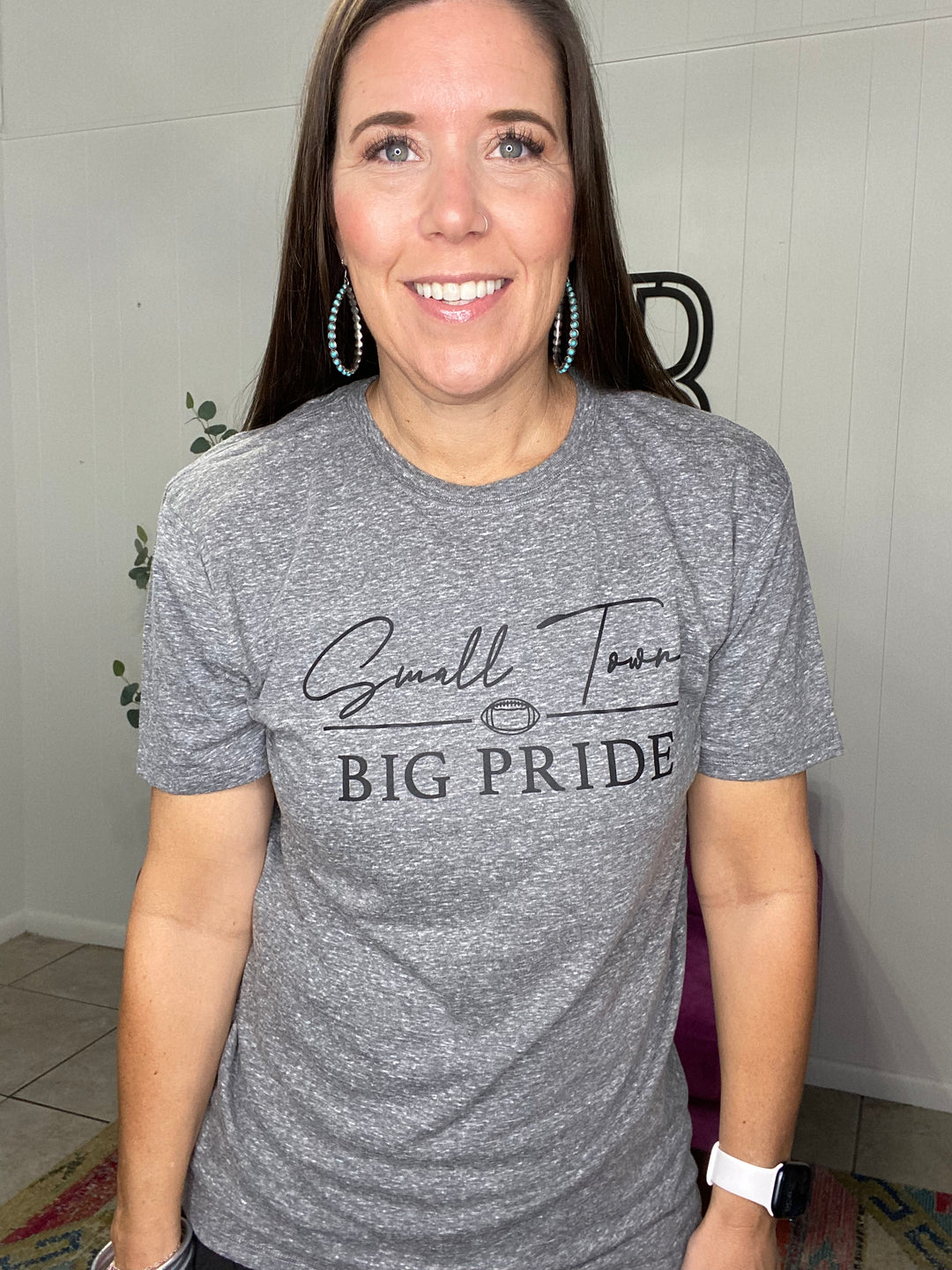 Small Town Football Tee