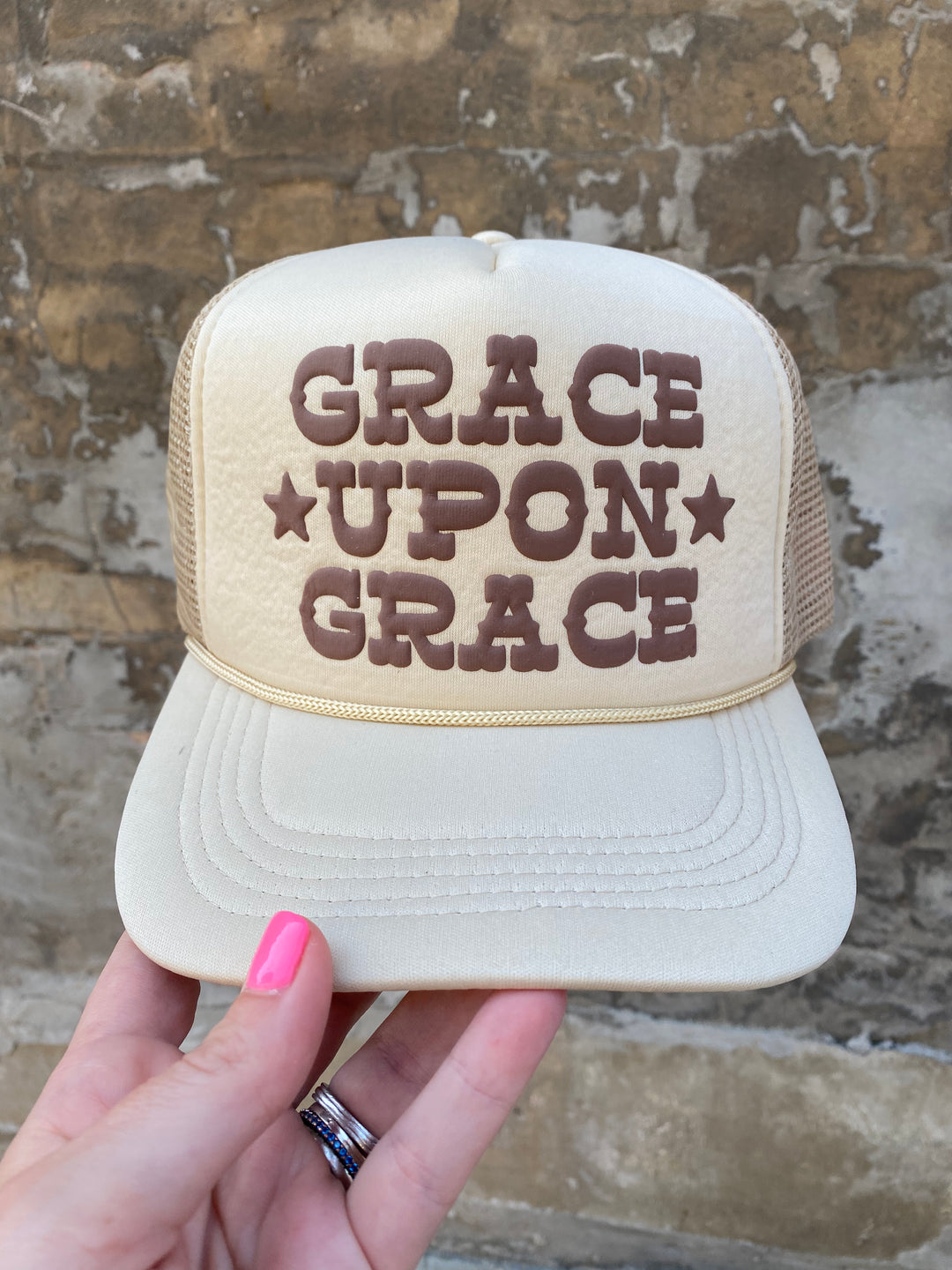 Grace Upon Grace Trucker Hat