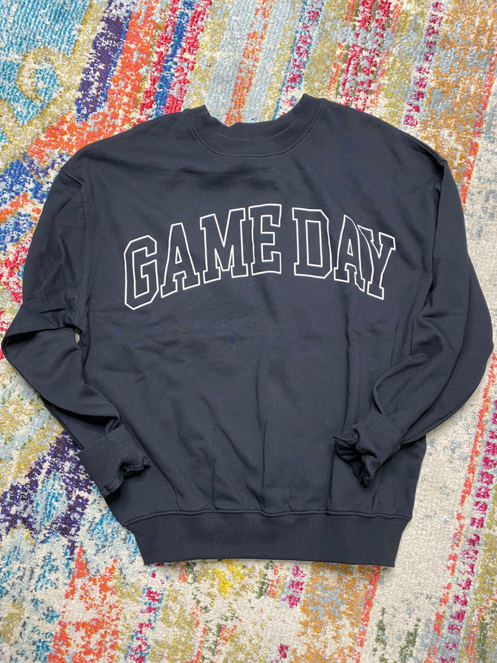 Game Day Black Sweatshirt