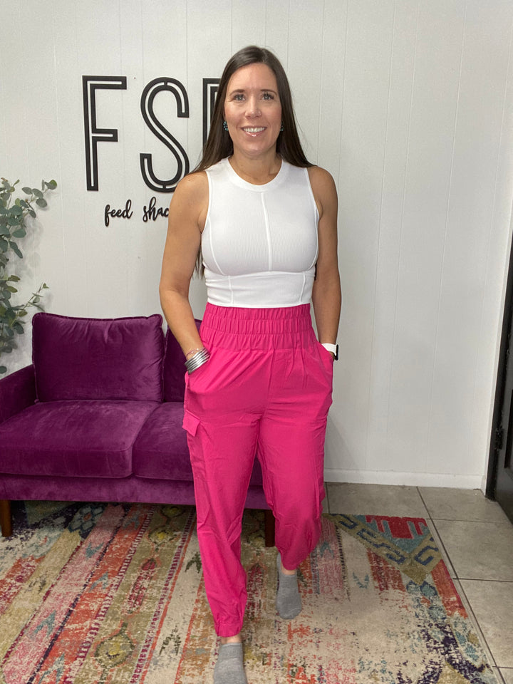 Amy Pants in Fuchsia