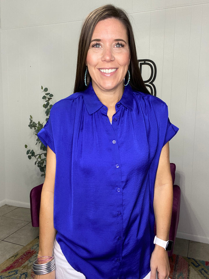 Olivia Top in Royal