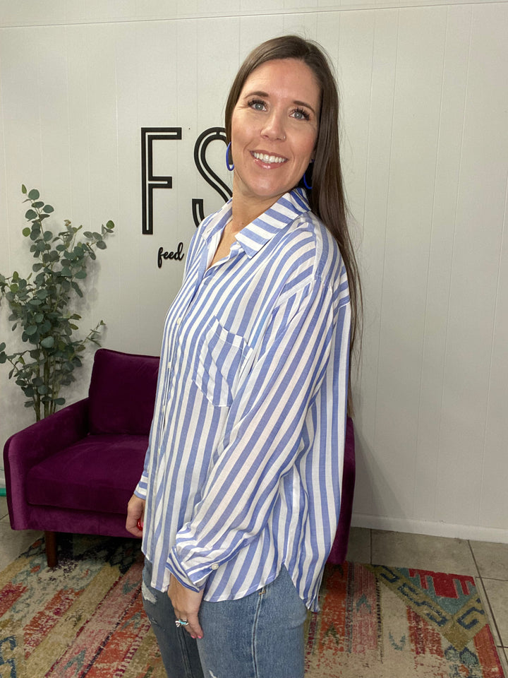Alexa Top in Blue