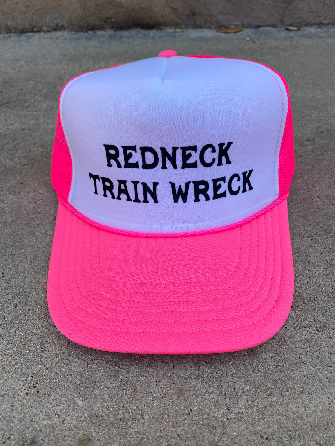 Redneck Train Wreck Trucker Hat