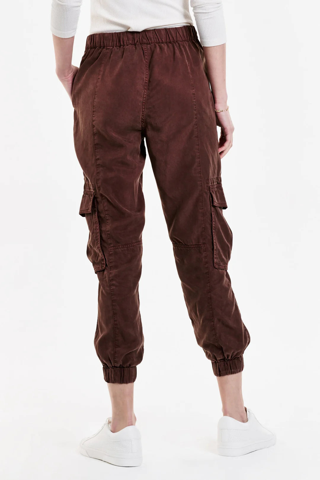 Sandy Joggers in Chestnut