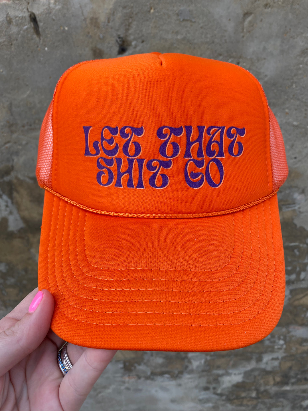 Let That Go Trucker Hat