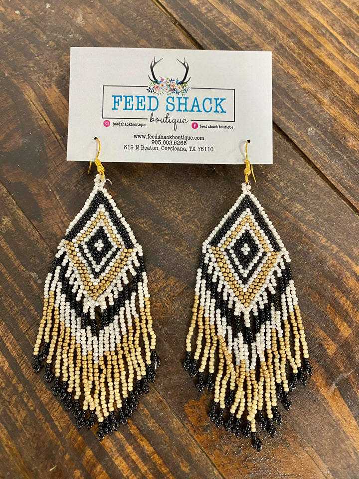 Tatum Beaded Earrings