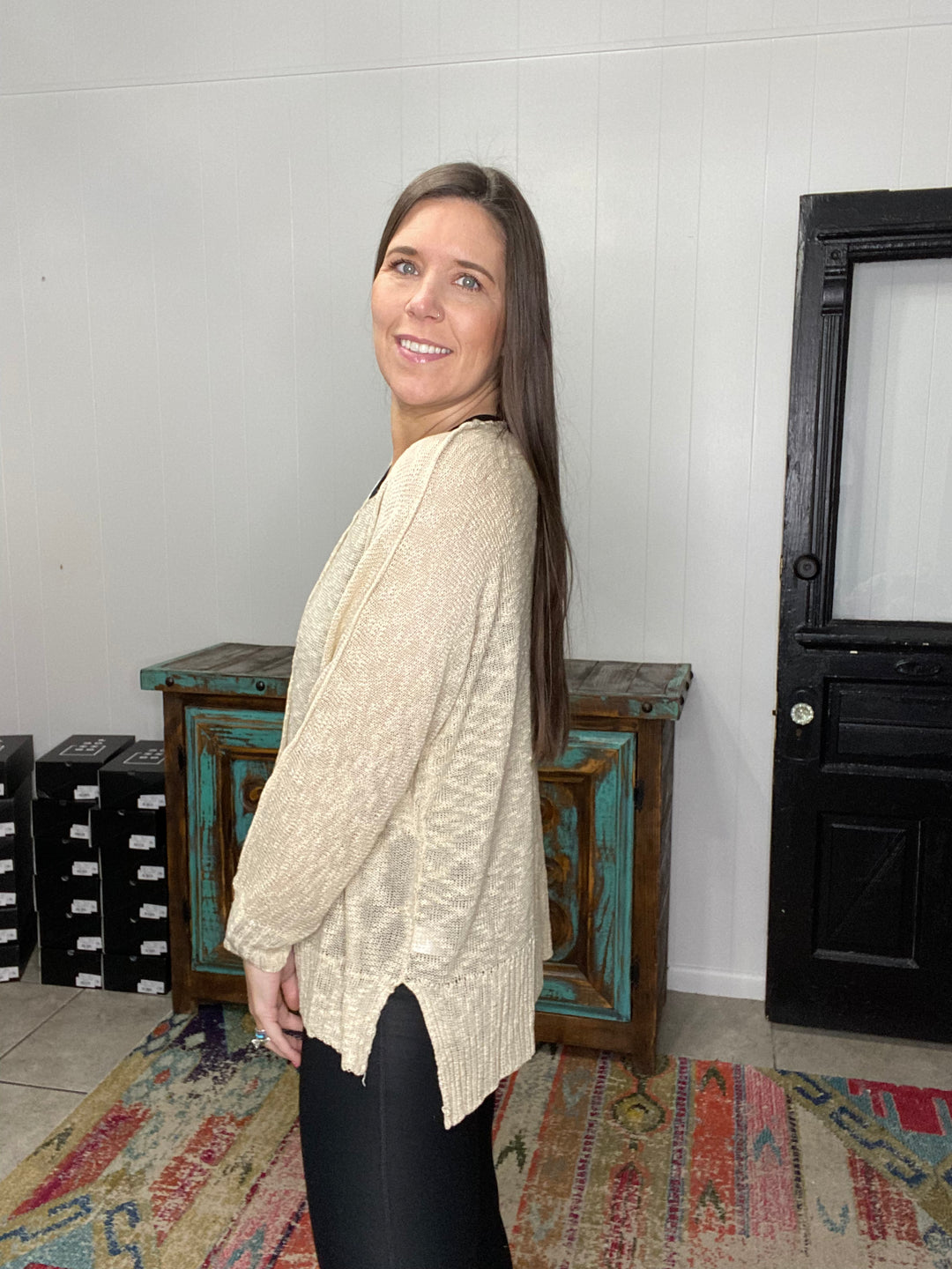 Coy Sweater in Oatmeal