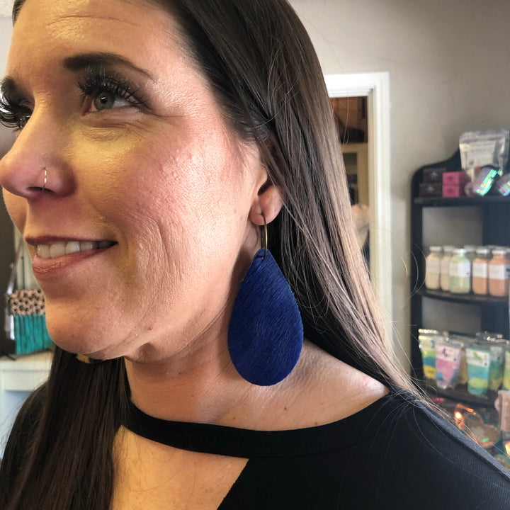 Darla Earrings in Royal
