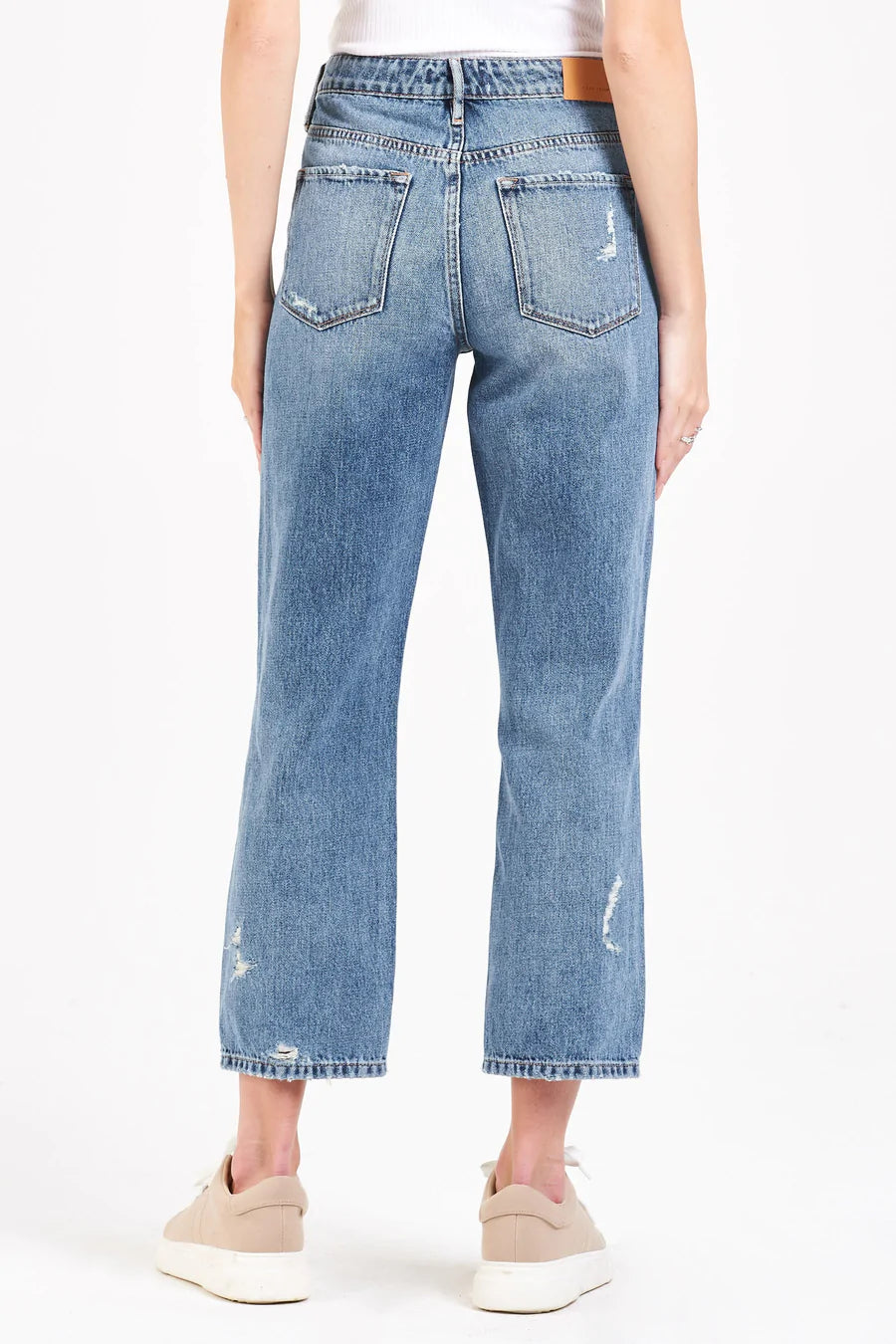 Jodi {Elm Grove} Cropped Straight Jeans