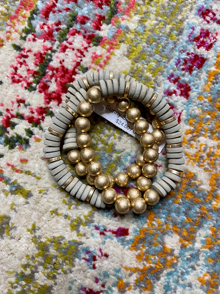 Sunny Stack Bracelets