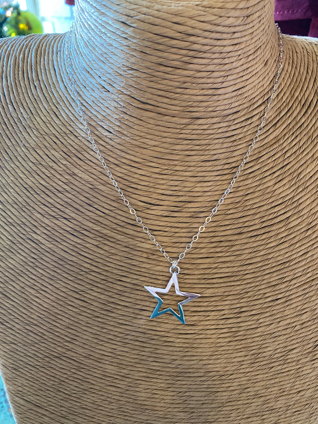 Star Cutout Necklace