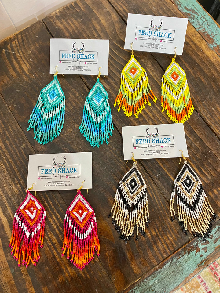 Tatum Beaded Earrings