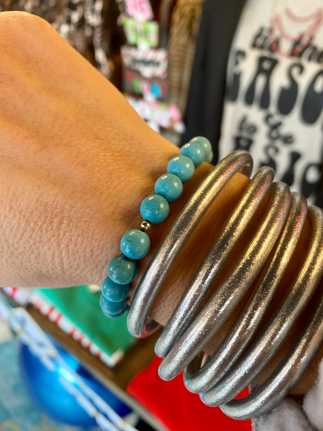 Boho Turquoise Bracelet