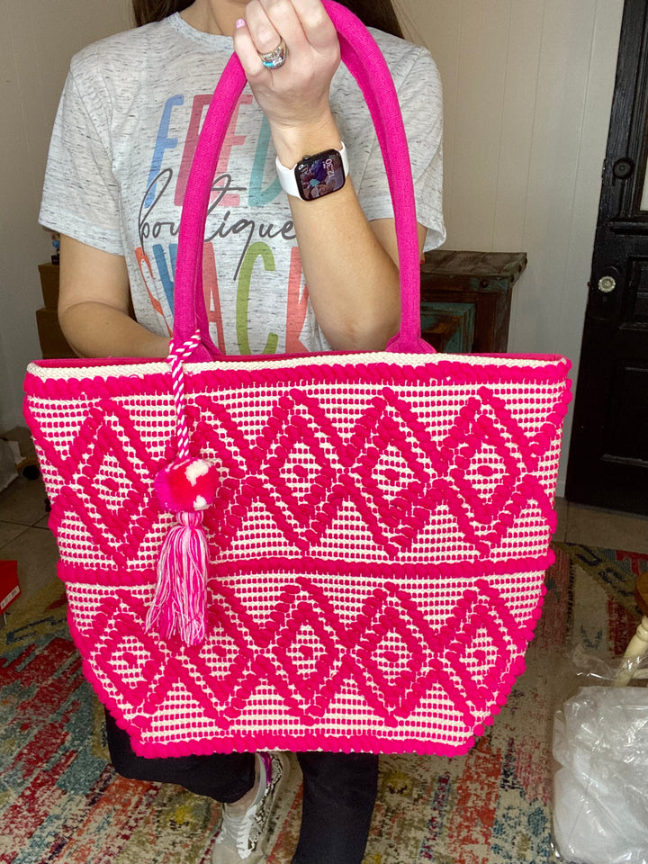 Lulla Pink Tote