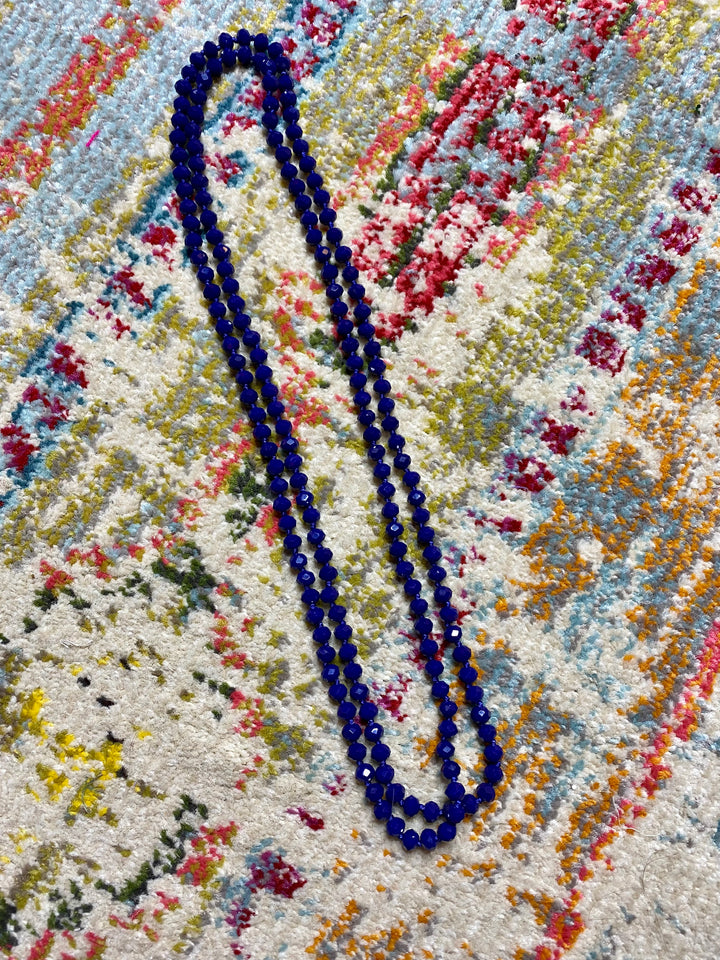 Callie Long Beaded Necklace