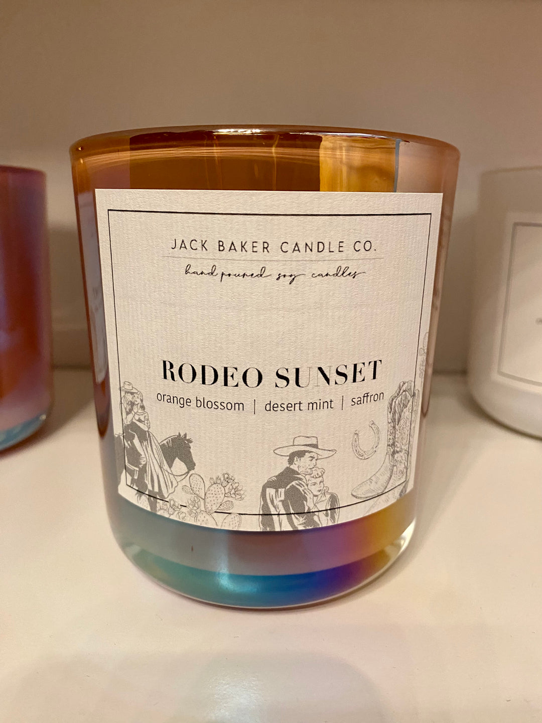 Rodeo Sunset Candle