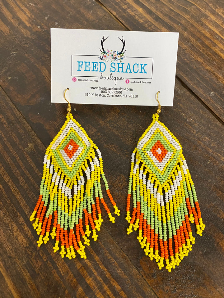 Tatum Beaded Earrings