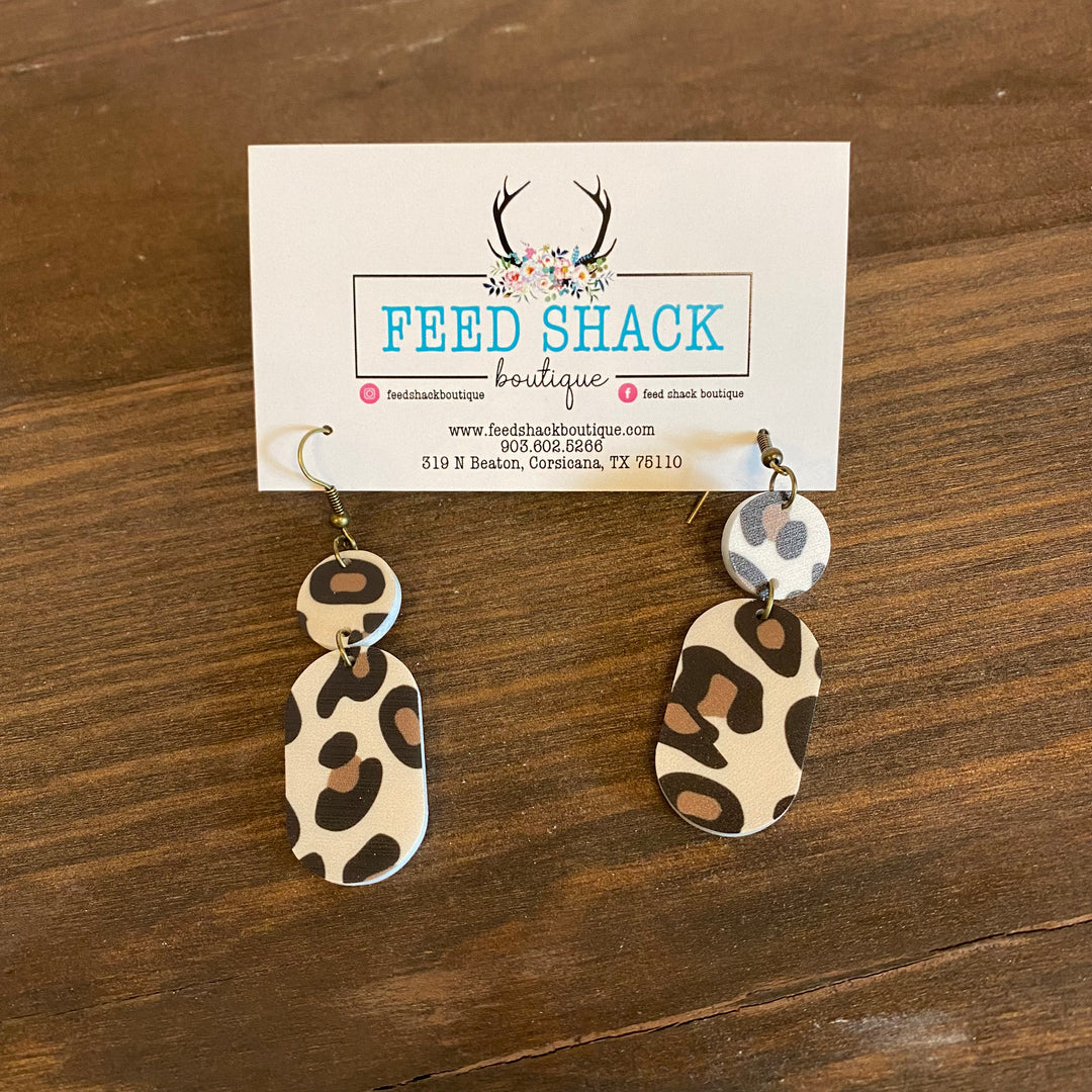 Cheetah Pops Earrings