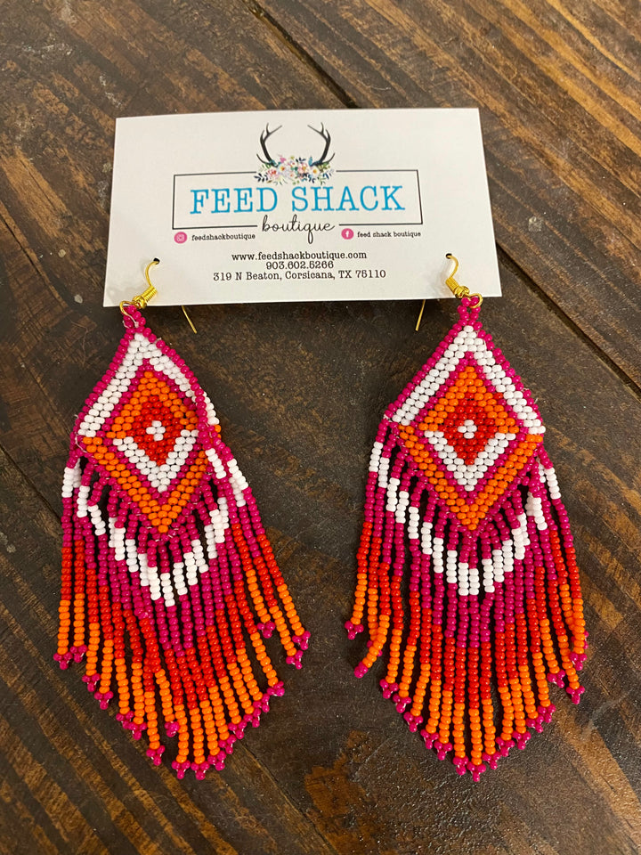 Tatum Beaded Earrings