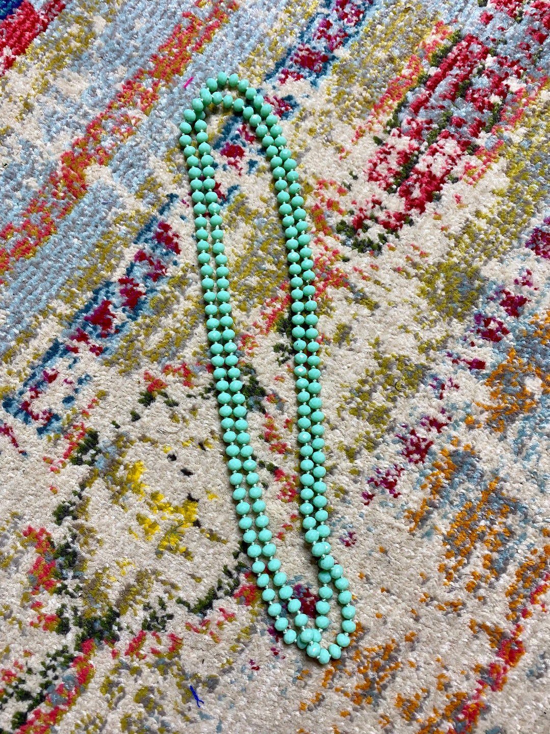 Callie Long Beaded Necklace