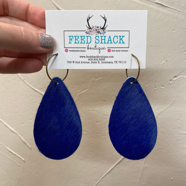 Darla Earrings in Royal